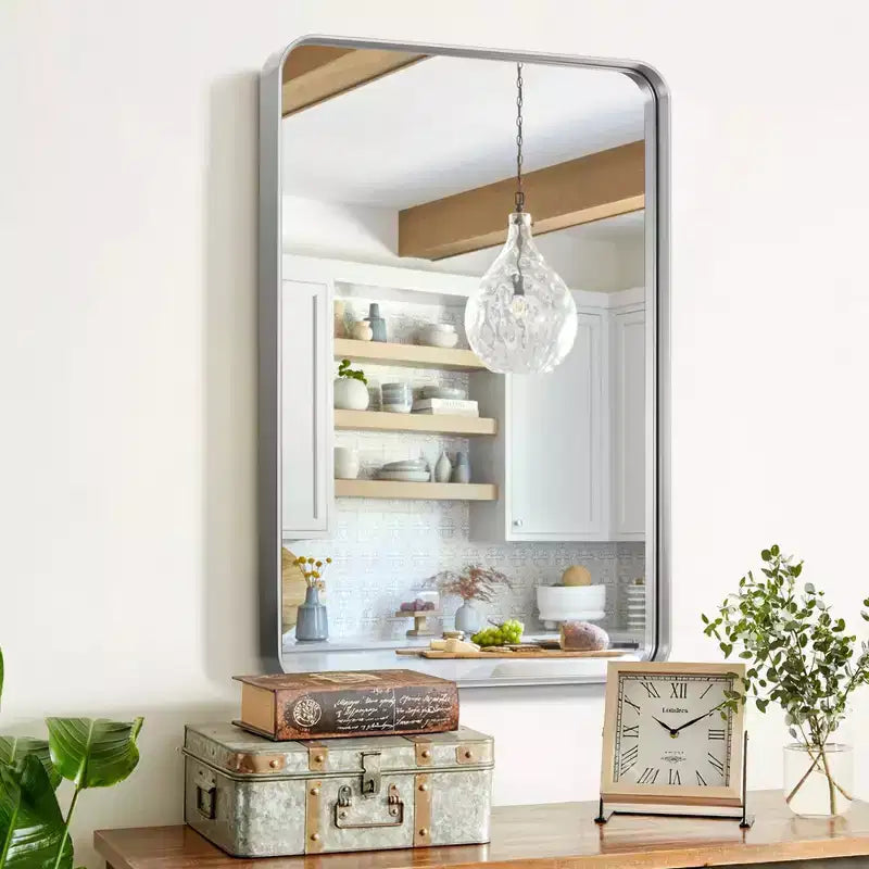 Miroir décoratif mural à cadre profond