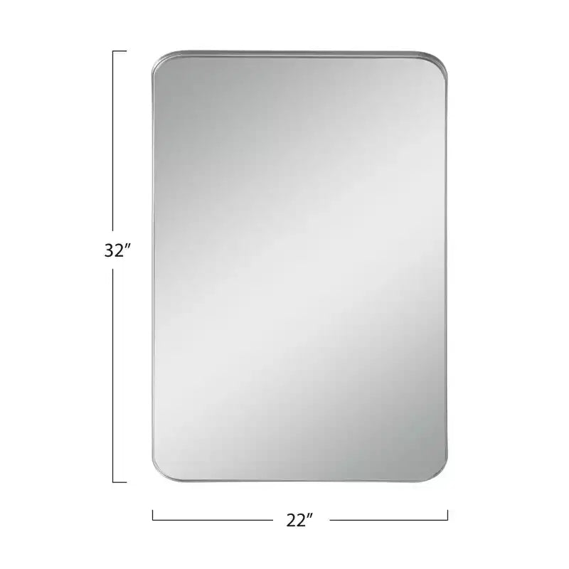 Miroir décoratif mural à cadre profond