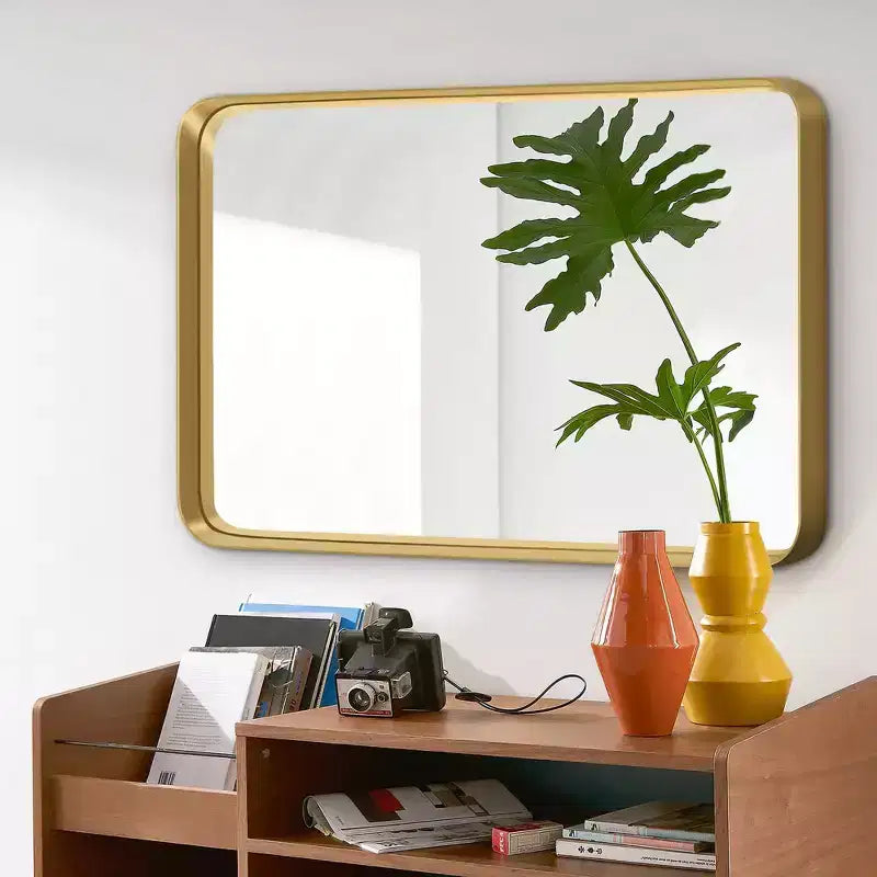 Miroir décoratif mural à cadre profond