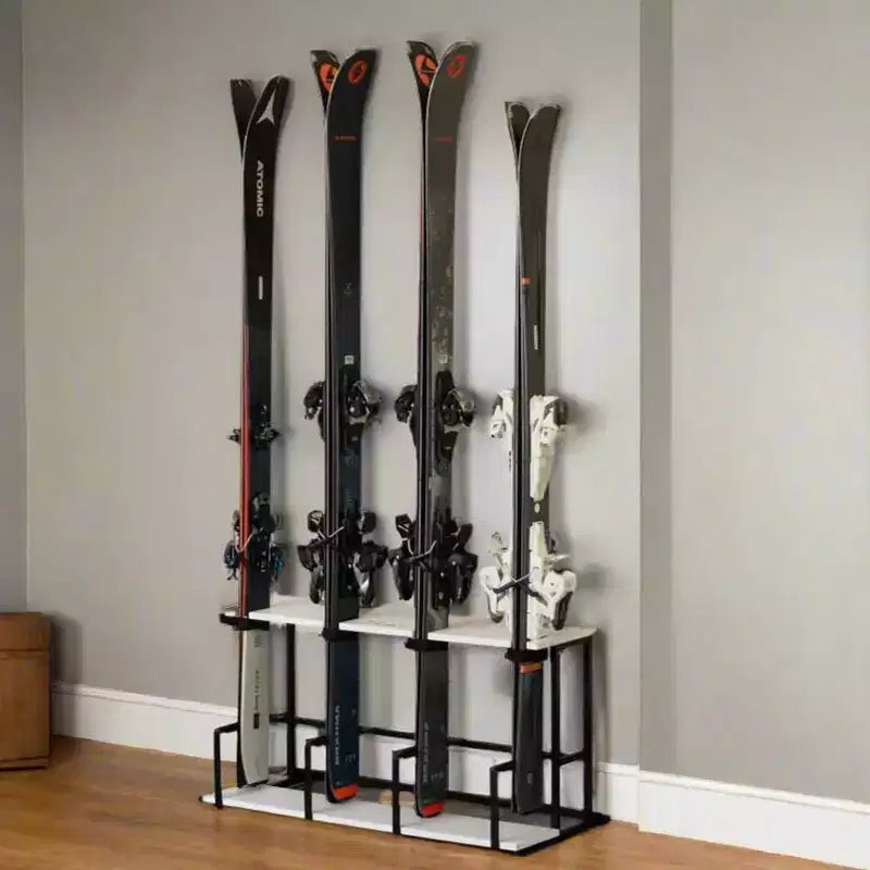 StoreYourBoard Wasatch Ski Organizer | Holds 4 Pairs of Skis &amp; Poles