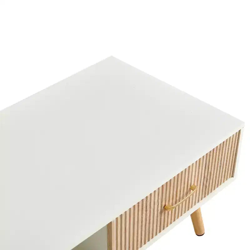 Table basse en bois de pêcher
