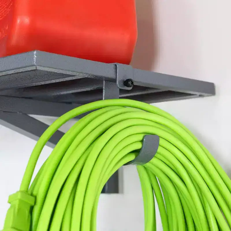 Étagère de rangement murale pour garage | Grise