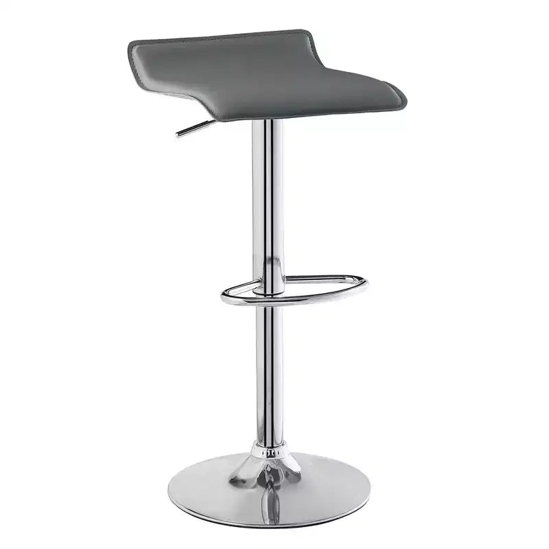 Tabourets de bar avec barre pivotante et hauteur réglable, adaptés aux cuisines/bars/salles à manger/salons.