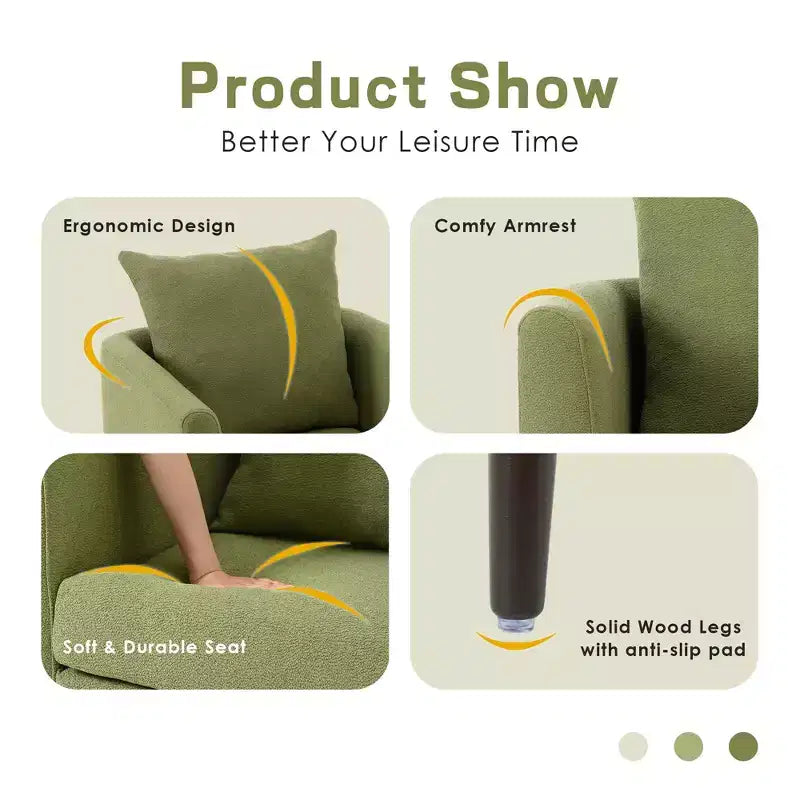 Fauteuil club capitonné, fauteuil baquet avec pieds en bois massif et support lombaire.