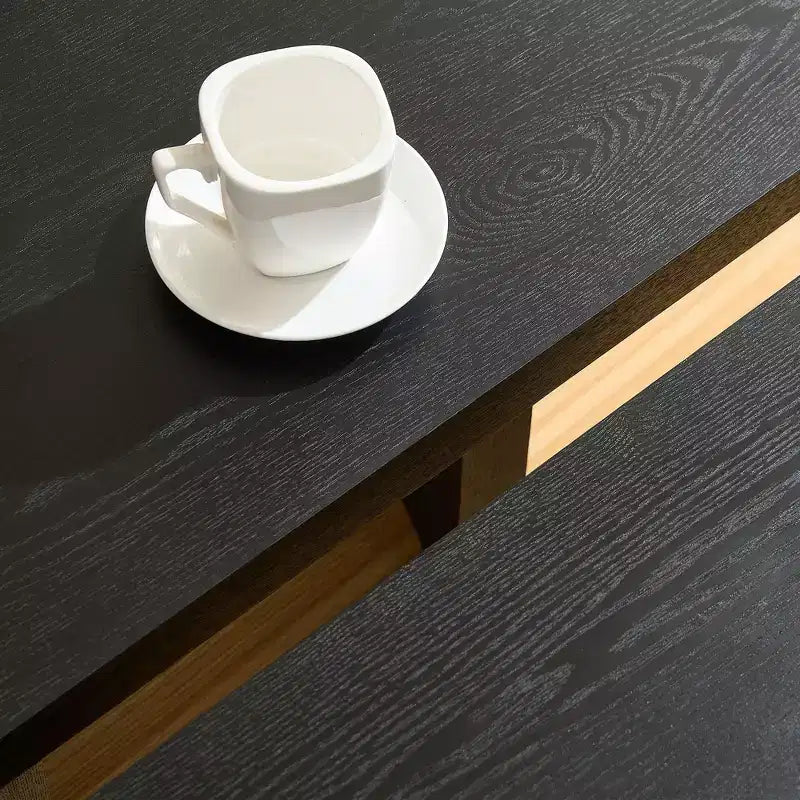 Table basse papillon en MDF, divisible en 2 petites tables, pour salon et chambre