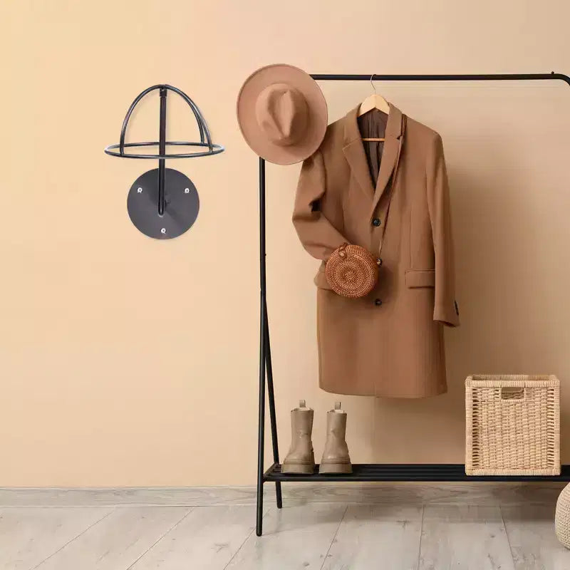 Présentoir à chapeaux et perruques en acier inoxydable, antirouille et antidérapant