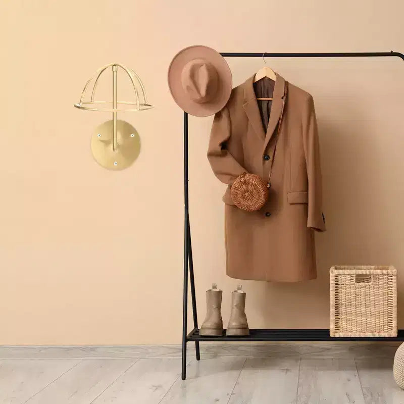 Présentoir à chapeaux et perruques en acier inoxydable, antirouille et antidérapant