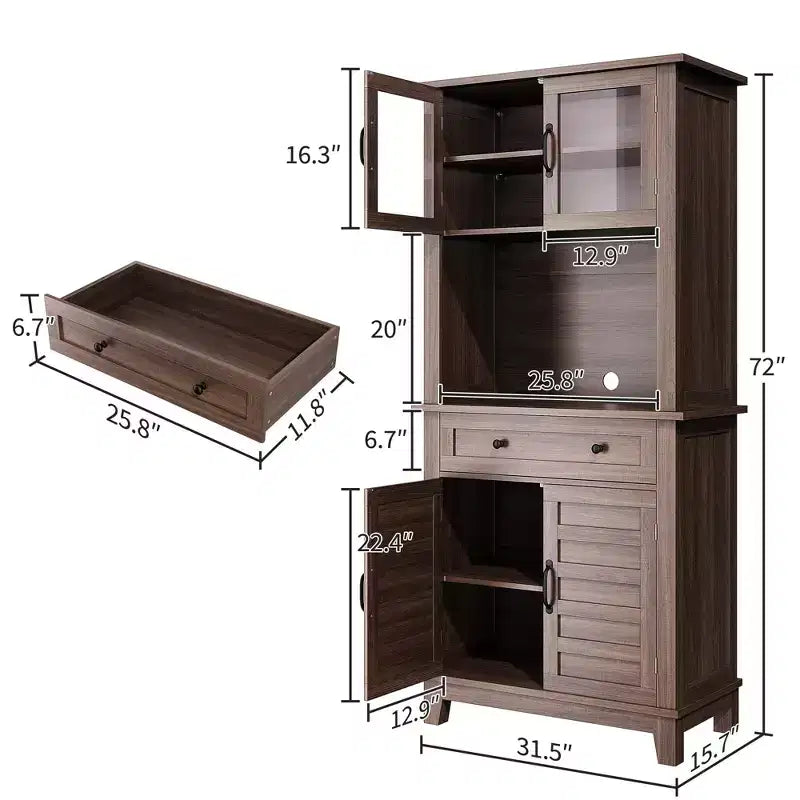 Buffet de cuisine et comptoir de bar