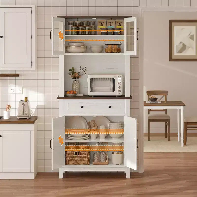 Buffet de cuisine et comptoir de bar