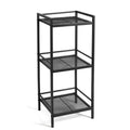 Metal Shelf Stand  12 Narrow Storage Unit for Bathroom, Kitchen &amp; Laundry Organization (Set of 1)