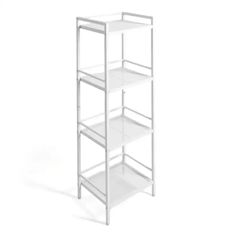 Étagère métallique 12 unités de rangement étroites pour salle de bain, cuisine et buanderie