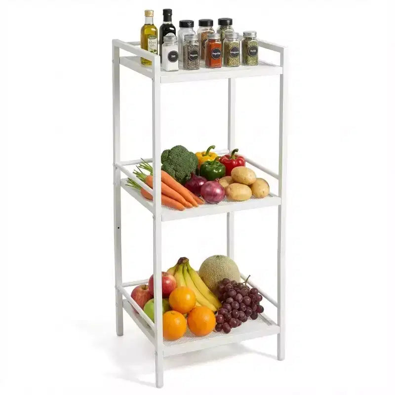 Étagère métallique 12 unités de rangement étroites pour salle de bain, cuisine et buanderie