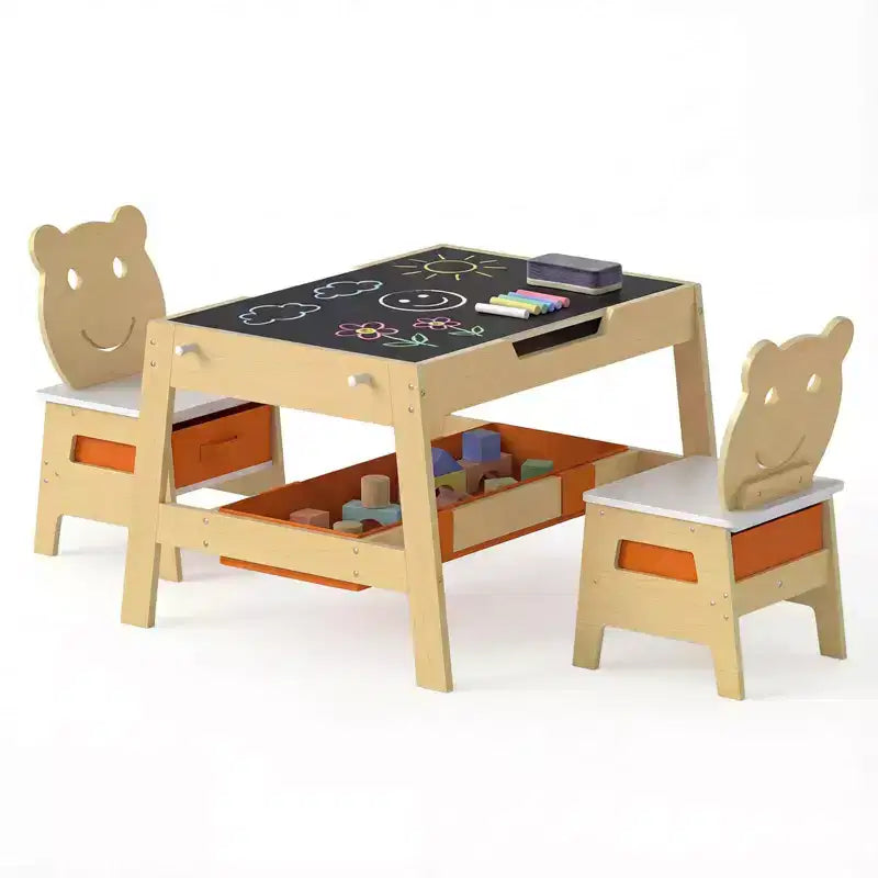 Bureau et chaise 5-en-1 pour enfants