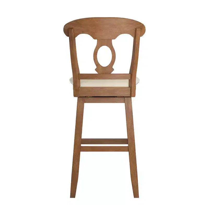 Tabouret de bar pivotant avec dossier
