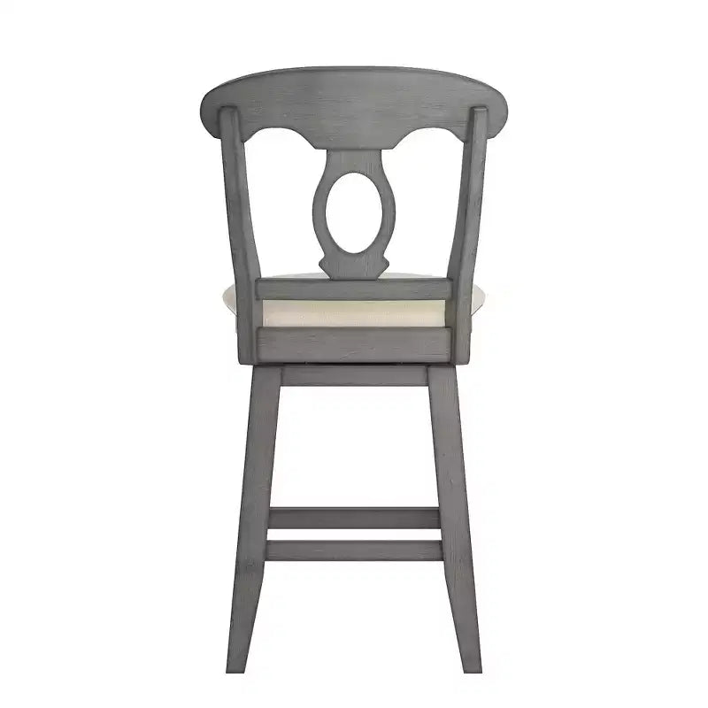 Tabouret de bar pivotant avec dossier