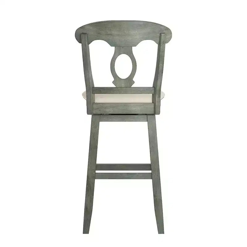 Tabouret de bar pivotant avec dossier
