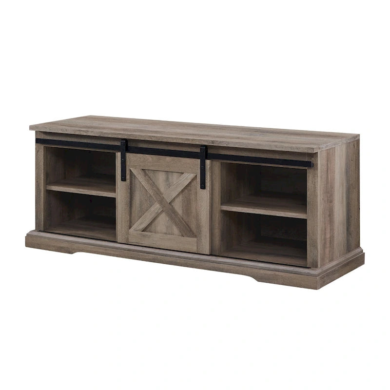 Middlebrook 48-inch Sliding Barn Door Bench