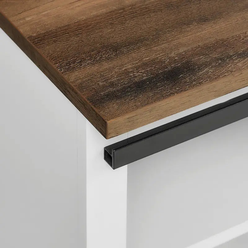 Middlebrook 48-inch Sliding Barn Door Bench