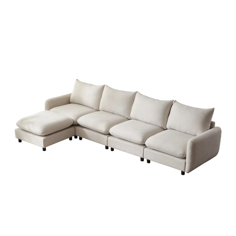 Christopher Knight Home - Evelyn Modern Modular Upholstery Sectional Sofa