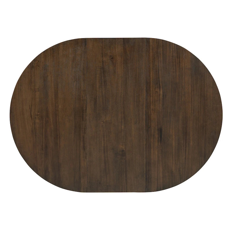 Multi-Function Dining Table and Chair Sets Farmhouse Kitchen Dining Table Sets with Removable Folding Plates Cross-Shaped Legs