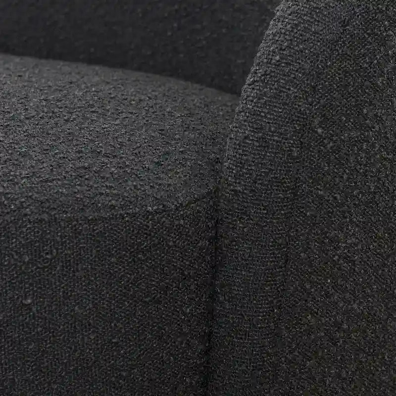 KINWELL Sherpa Upholstered Loveseat Boucle Sofa Couch, 68W