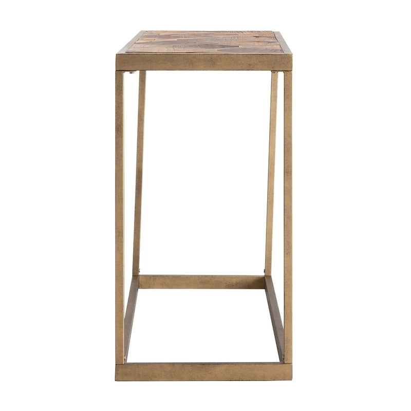 SEI Furniture Darren Modern Reclaimed Wood Console Table