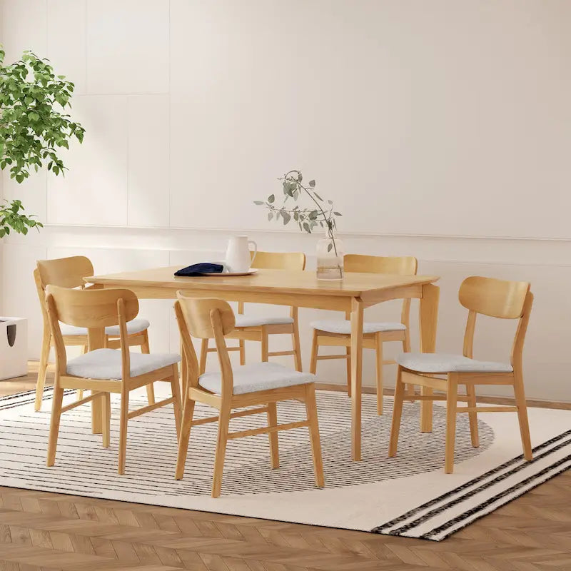 Ballantrae Wood 7 Piece Dining Set by Christopher Knight Home