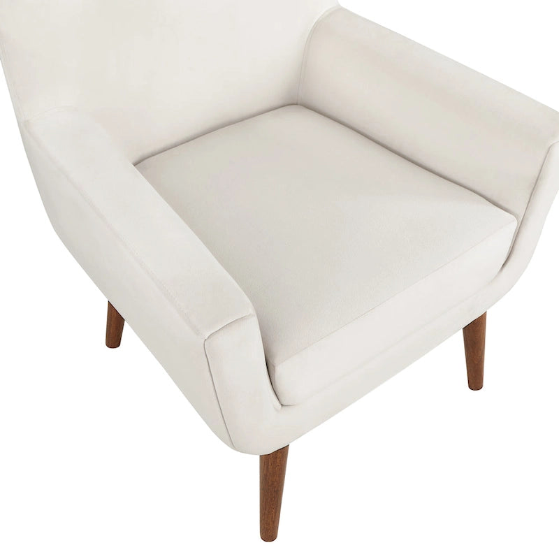 Adrian Mid-Century Velvet Arm Chair by Greyson Living