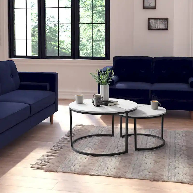 Set of 2 Nesting Coffee Tables