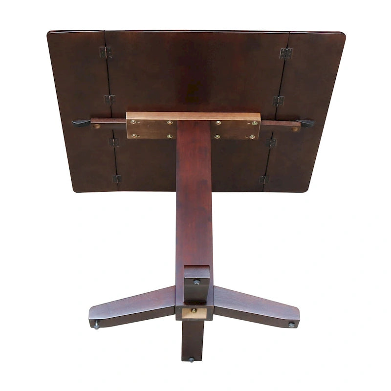 Square Dual Drop Leaf Dining Table