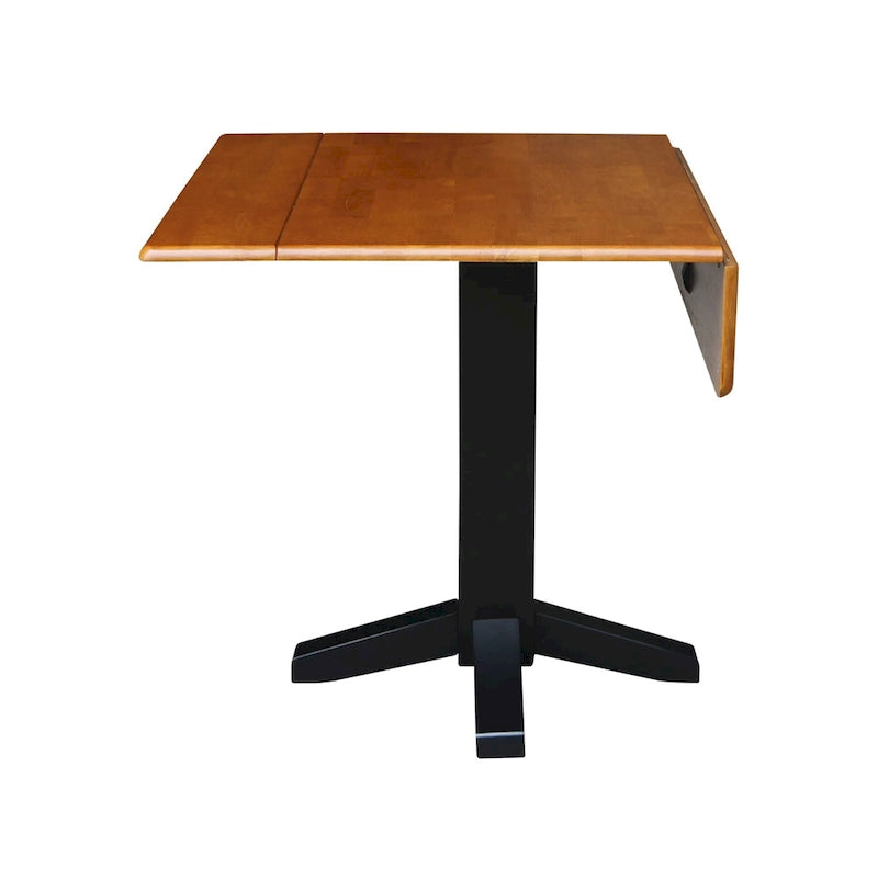 Square Dual Drop Leaf Dining Table