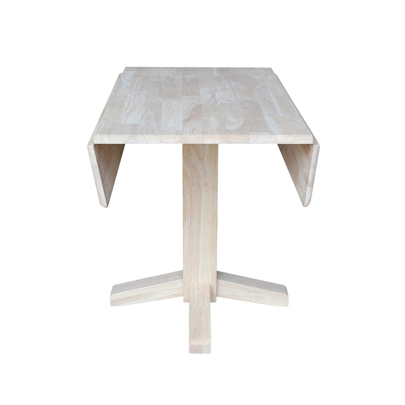 Square Dual Drop Leaf Dining Table