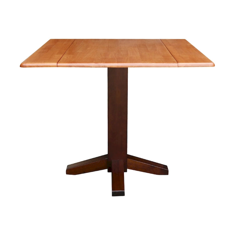 Square Dual Drop Leaf Dining Table