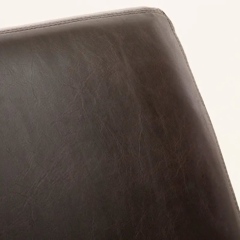 Finlay Leather Chaise Lounge by Christopher Knight Home