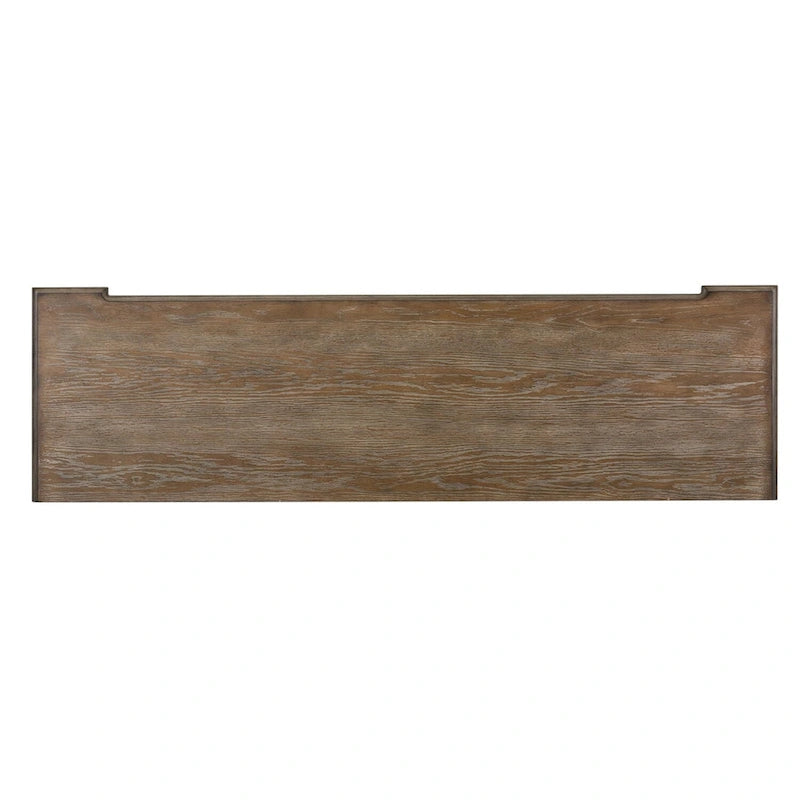 The Gray Barn Abbey Park Weathered Brown & Antique White 7 Drawer Dresser