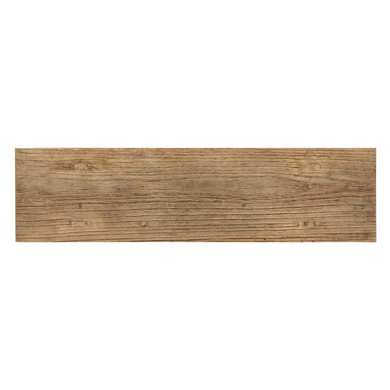 Artissance 35 Long 10 Wide Elmwood Bench, Natural Wood - 8' x 11'