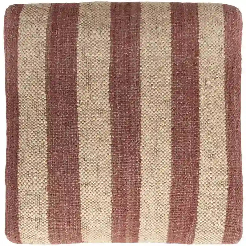HERAT ORIENTAL Handmade Kilim Upholstered Wood Footstool