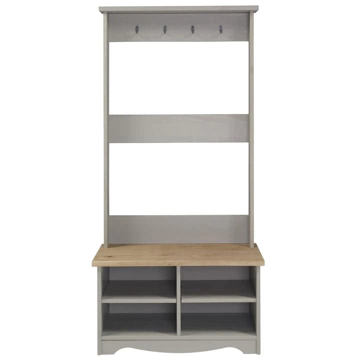 Wood Hall Tree Corona Gray