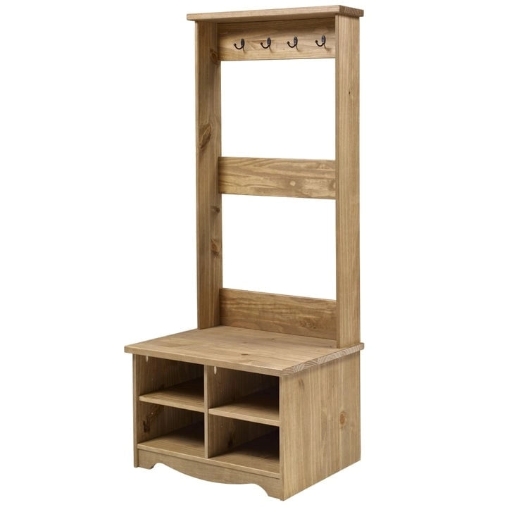 Wood Hall Tree Corona Gray