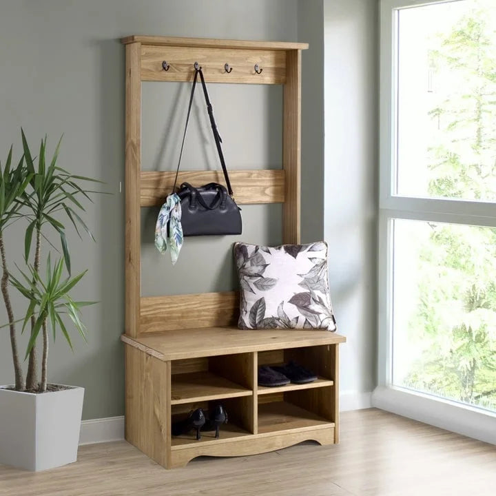 Wood Hall Tree Corona Gray