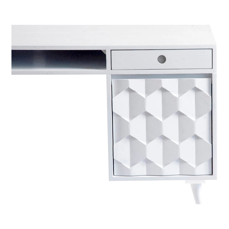 Aurelle Home Oslo Mid-Century Modern Desk