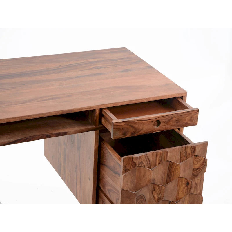 Aurelle Home Oslo Mid-Century Modern Desk