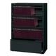 Hirsh Commercial Grade 36 Wide 4-drawer Lateral with Roll-out Shelves