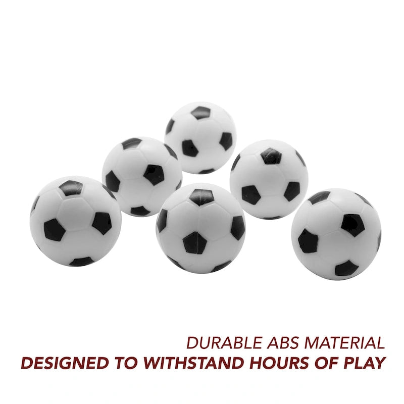 Hathaway Soccer-Style Foosballs (Set of 6)