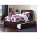 Portland Solid Wood Platform Bed with Matching Footboard and Trundle