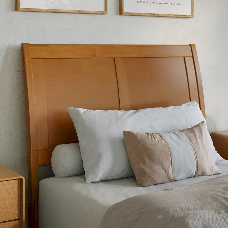 Portland Solid Wood Platform Bed with Matching Footboard and Trundle