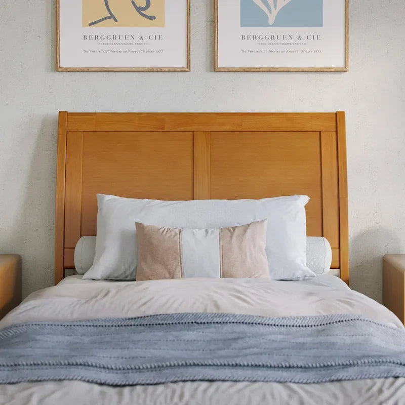 Portland Solid Wood Platform Bed with Matching Footboard and Trundle