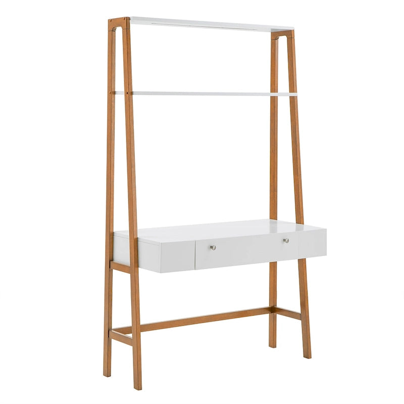 Lyvia 46 Wide Leaning/Ladder Desk by iNSPIRE Q Modern