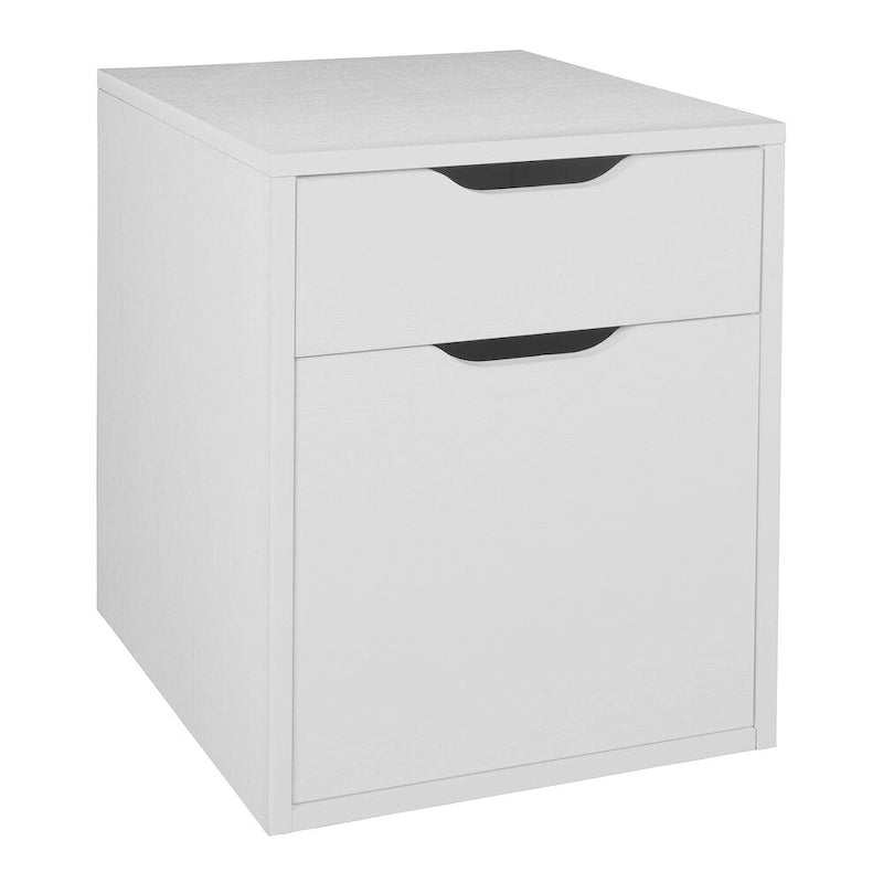 Porch & Den Gold Brook Freestanding Box File Pedestal with no Tools Assembly