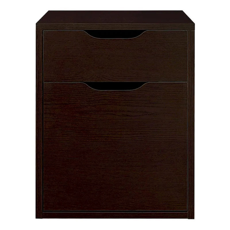 Porch & Den Gold Brook Freestanding Box File Pedestal with no Tools Assembly
